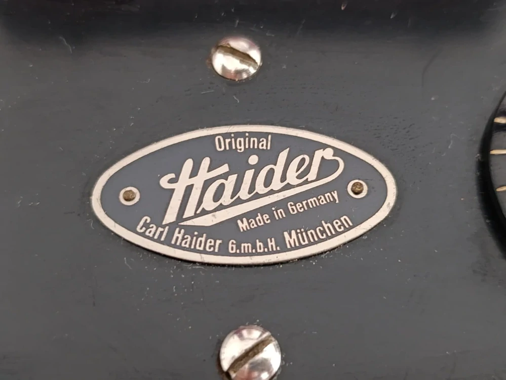 Elektrostatický masážní přístroj HAIDER original München - Postřižiny