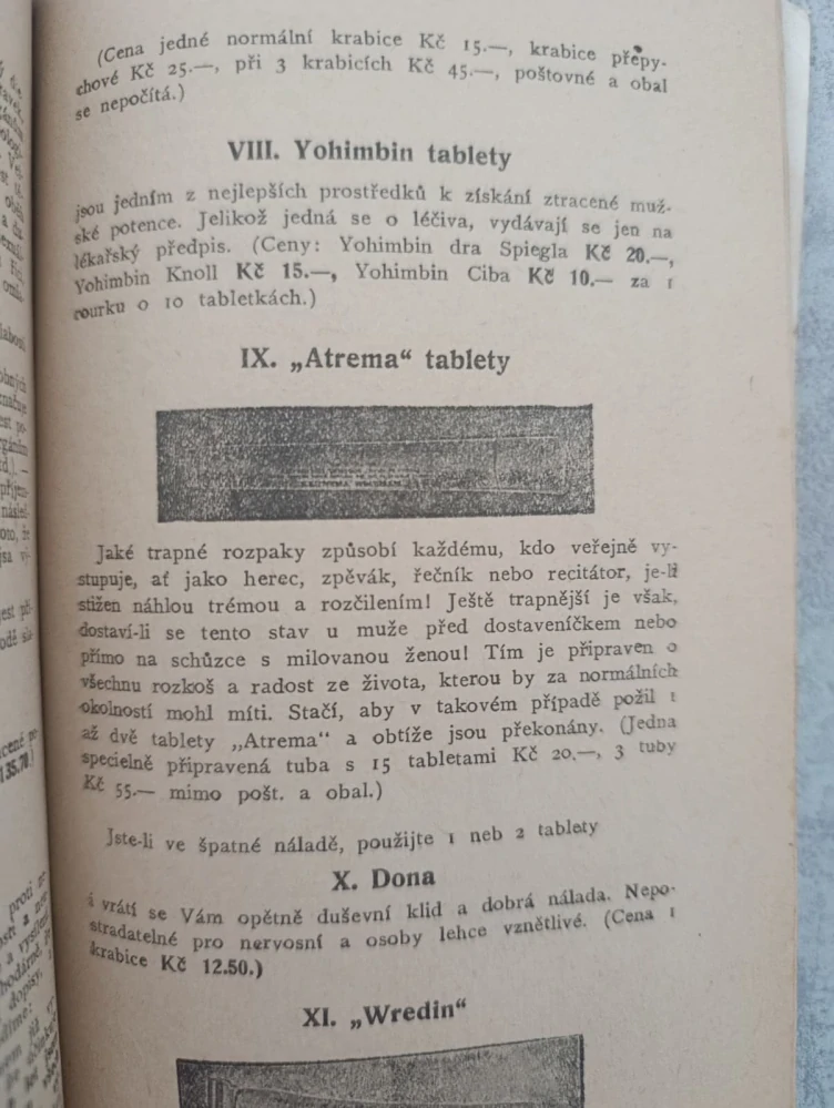 Mechanické prostředky sloužící k zabránění nákazy a těhotenství, r.1930
