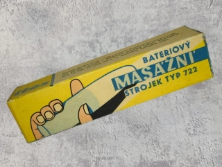 Československý retro masážní strojek robertek - vibrátor typ 722 Ites