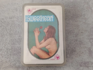Erotické hrací karty Sweetheart No. 7055 z 60/70 let